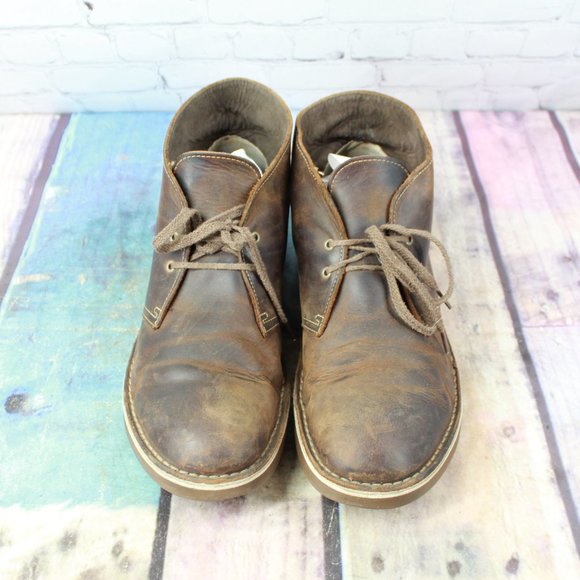CLARKS Chukka Lace Up Boots Shoes Size 10.5 M - Picture 5 of 9